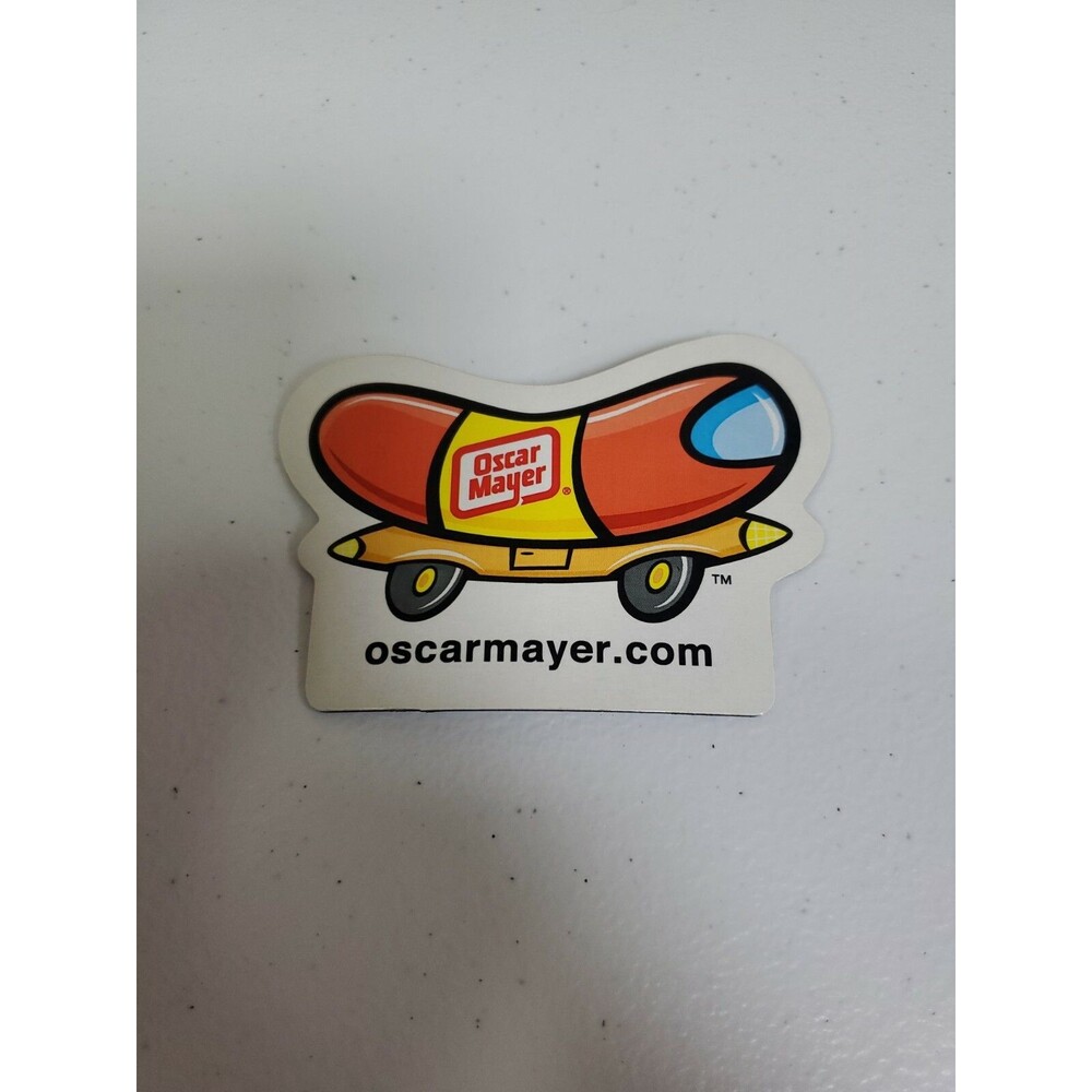 Oscar Mayer Weiner Mobile Refrigerator Magnet Original Weiner Hot Dog